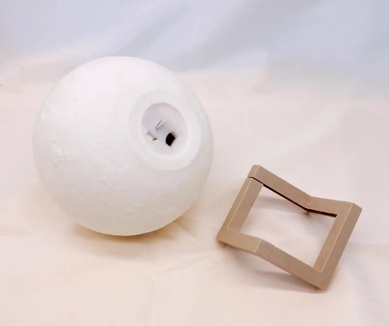 2022 Trending Lamp Creative 3D Print Galaxy Moon Lamp Led Night Light Battery Models Moon Decor Bedroom Lover Children Gift